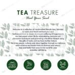 Tea Treasure Hibiscus Green Tea Box 25 Pyramid Tea Bags | Aids Keeps Liver Healthy | Improves Digestion | Helps Reduce Stress - Fast UK Delivery - Image 6