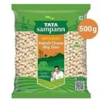 Tata Sampann Unpolished Kabuli Chana (Big Size), 500 g & Tata Sampann Hing (Bandhani Hing), Recommended by Chef Sanjeev Kapoor, Compounded Asafoetida, 50g - Fast UK Delivery - Image 4