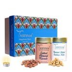 Tassyam Dry Fruit Gift Set | Perfect Festival Gift Box | Salted Dry Fruits | Salted Cashews and Almonds | Premium Dry Fruits | Dry Fruit Gift Box | Wellness Gift Hamper | Salted Kaju and Badam - Fast UK Delivery - Image 2