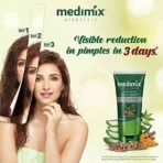Medimix Ayurvedic Anti Pimple Face Wash For Women & Men, 50ml (Pack of 3) - Fast UK Delivery - Image 3