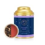 Dancing Leaf Tranquil Berry | Black Tea, Hibiscus, Orange peels & Mixed Berry | Black Tea Blend | Loose Leaf Tin (75 GMS) - Fast Shipping to USA & Canada