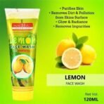 Panchvati Herbals Lemon Face Wash Gives Hydrates skin, Gently exfoliates dirt from pores Antibacterial in nature All skin types Each 60 Ml Pack of-3 - Image 5