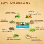 TEACURRY Fatty Liver Tea (1 Month Pack, 30 Tea Bags) - Helps With Fatty Liver Detox, Ginger, 60 Gms - Fast Shipping to USA & Canada - Image 5