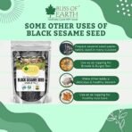 Bliss of Earth 500gm unhulled Black Sesame Seeds, Kaale Til, Fresh & Organic Fully Fiber Rich Great for Cooking & Baking - Fast UK Delivery - Image 6