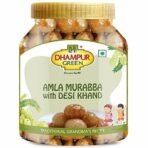 Dhampurgreen Amla Murabba, 900G | Gooseberry Winter Berry Preserve | Desi Khand Amla Murabba | Free Gur Saunf Worth Rs. 90/- - Fast UK Delivery - Image 2