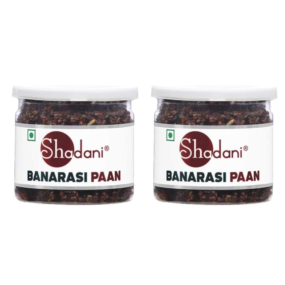 uk518YE6oLqrL.jpg Shadani Banarasi Paan - 80g Can (Pack of 2) | Betel Leaves, Authentic flavour, Ready-to-Eat - Fast UK Delivery - Image 1