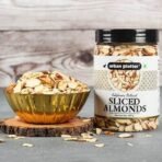 Urban Platter Sliced California Almonds, 200g (Badam Flakes, Perfect for Garnish, Baking and Salads) - Fast UK Delivery - Image 6