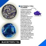 TEACURRY Blue Butterfly Tea (30 Te Bags) - Helps in Skin Glow, Hair Growth, Eyesight, Mood Enhance - Fast Shipping to USA & Canada - Image 3