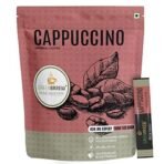 Greenbrrew Cappuccino Instant Coffee | Green Coffee Extract ("PL-AAA") + Probiotics | Hot & Cold Coffee | 20 Sachets, 30g (Pack Of 5) - Fast Shipping to USA & Canada - Image 3