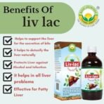 Basic Ayurveda Liv- Lac Liver Syrup | Ayurvedic Supplements Support Liver Health| A Powerful Blend Of Ingredients Extra Strength Formula- 450Ml, Pack Of 2 - Fast UK Delivery - Image 4