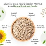 Neuherbs Sunflower Seeds | Dry Seeds For Eating | Raw Healthy Snack For Skin | Rich In Protein & Vitamin E Superfood | Diet Food - 200GM - Fast UK Delivery - Image 5