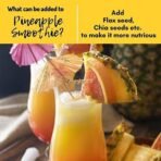 Heera Ayurvedic Research Foundation Pineapple Smoothie | Pineapple Smoothie mix | 300gms | 8 servings - Fast Shipping to USA - Image 5