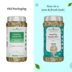 Neuherbs 5 in 1 Healthy seeds mix for weight management, Pumpkin, Sunflower, Watermelon, Flax & Chia Seeds | Improved digestion, healthy heart with Omega-3 & protein support- 200 g Trail mix seeds - Fast UK Delivery - Image 5