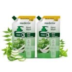 Medimix Ayurvedic Nature Care Hand Wash Refill With Neem,Tulsi&Aloe Vera 675 Ml (Combo Pack Of 2)|For Soft&Odour-Free Hands|99.9% Germ Protection|Shop Herbal|Natural|Soap-Free|100% Vegan - Fast UK Delivery - Image 2