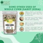 Bliss of Earth 1kg Organic Cumin Seed Jeera Whole Spice, Sabut Jeera best for cooking - Fast UK Delivery - Image 5