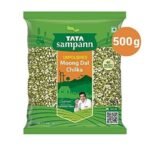 Tata Sampann Unpolished Moong Dal (Chilka), 500g - Fast UK Delivery - Image 3