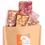LEEVE DRY FRUITS Mix Dryfruit Rose Petal & Cashew Nut Cobo Nutritius Chikkis Bar Kaju Badam Pista 400 gmas - Fast UK Delivery - Image 7