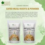 Bliss of Earth Safed Musli Roots Powder Organic Chlorophytum Borivilianum Helps Boost Immunity Energy Stamina 100gm - Fast UK Delivery - Image 6