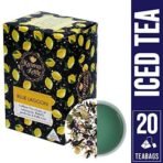 Karma Kettle Blue Lagoon - Lemongrass Tea with Lime, Refreshing Tea, Summer Tea, Butterfly Pea Flower, Citrus and Zesty Iced Brew - 20 Silken Pyramid Teabags, 40 gm - Fast UK Delivery - Image 3