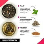 TEACURRY Women Support Tea|1 Months,30 Teabags- Spearmint,Asparagus,Shatavari,Nettle|Helps With Hormonal Balance,Tubal Blockage,Fibroids&Menopause.,2 grams - Fast Shipping to USA & Canada - Image 5