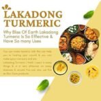 Bliss of Earth Turmeric Pure Haldi Powder Curcumin Powder from Meghayala Certified Organic Lakadong Antioxidant & Anti-Inflammatory 500gm - Fast UK Delivery - Image 6