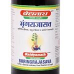 Baidyanath Bhringrajasava Syrup |Made with Natural Ayurvedic Ingredients for Hair, Liver, Cough Health and Blood Purifer | (450 Ml X 2Pack) - Fast UK Delivery - Image 2