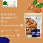 Bliss of Earth 500gm Organic Almonds Badam Dry fruits Crunchy & Tasty High in fiber, Immunity Booster Your Daily Diet Super Snack - Fast UK Delivery - Image 5