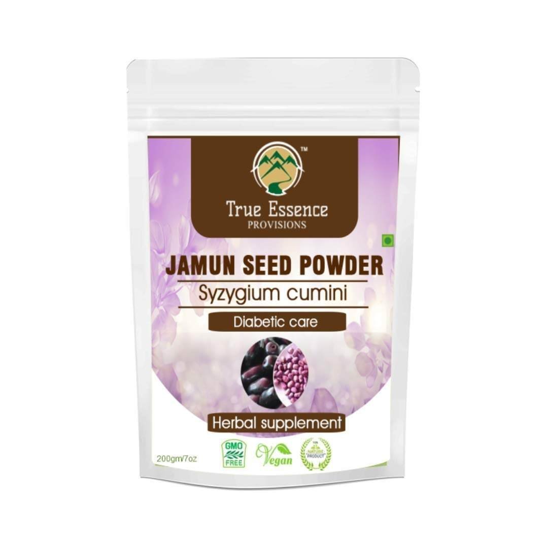 uk51CAF2Ic47L-1.jpg Heera Ayurvedic Research Foundation jamun powder Syzygium Cumini for Diabetic Care 200 Gms pack of 1 - Fast Shipping to USA - Image 1