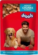 Drools Adult Wet Dog Food, Real Chicken and Chicken Liver Chunks in Gravy, 24 Packs (150g X 24) - Fast UK Delivery - Image 3