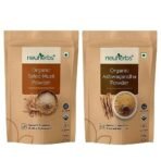 Neuherbs Organic Safed Musli + Ashwagandha Powder (200g) | Herbal Combo For Strength & Stamina Booster, Support for Stress, Mental Calmness & Anxiety Issues - Fast UK Delivery - Image 2
