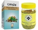 Girnar Detox Green Tea (36 Tea Bags) + Jyoti Ben's Mukhwas Roasted Saunf With Dhana Daal 200Gram - Fast UK Delivery - Image 2
