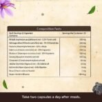 Neuherbs Shilajit Gold Ultra - 60 Capsules with Better Absorption |Shilajit Capsule with Ashwagandha , Gokshura, Swarna Bhasma & Kesar |Ayurvedic Shilajit Capsules For Muscles, Strength, Stamina & Energy. - Fast UK Delivery - Image 3