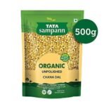 Tata Sampann Organic Chana Dal, 500g - Fast UK Delivery - Image 3