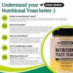 Urban Platter Nutritional Yeast Flakes, 50g [Good Source of B-Vitamins| Gluten Free| Nutty and Cheesy Tasting Nooch | Perfect for Vegetarians | Seasoning] - Fast UK Delivery - Image 5