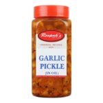 ROOPAK'S PIK-N-PAY Garlic Pickle | Good For Health | Authentic Grandma's Recipe | Traditionally Handmade | Sun Dried Garlic Cloves | No Artificial Colour & Flavour-400 g - Fast UK Delivery