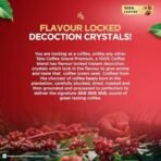 Tata Coffee Grand Premium Instant Coffee, Special Edition Pack, 45 Grams, With Flavour Locked Decoction Crystals, Jar with Free Sipper - Fast Shipping to USA & Canada - Image 3