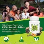 Charak Kofol Immunity Tablets, 60 Tablets With Goodness Of Giloy, Haldi, Pippali & Shunti, Immunity Enhancer For Complete Family, Children & Elders 60 Tab (Pack of 1) - Fast UK Delivery - Image 6