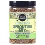 Urban Platter Microgreens Sprouting Mix, 400g / 14oz [Clover, Radish, Fenugreek & Alfalfa Seeds Mix] - Fast UK Delivery - Image 2