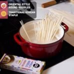 Urban Platter Jungmyeon Wheat Noodles, 250g (Round Korean Noodles, Chewy Texture, Oriental Style, Product of Korea) - Fast UK Delivery - Image 5