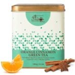The Indian Chai - Orange Cinnamon Green Tea 100 grams with Orange Peel, Cinnamon and Cloves for Cholesterol, Immunity and Healthy Heart. - Fast UK Delivery - Image 2