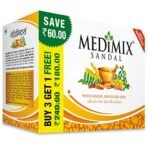 MEDIMIX Sandal Bathing Bar | With Sandal and Eladi Oil - 125g | Buy 3 Get 1 Free | Effective For Skin Blemishes - Fast UK Delivery - Image 3