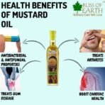 Bliss of Earth Organic Yellow Mustard Oil 1 ltr Cold Pressed For Cooking - Fast UK Delivery - Image 3