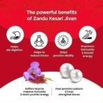Zandu Kesari Jivan Chyawanprash-900g with Anti Age Action Formula|Provides Youthful Energy, Improves Respiratory & Digestive Health, Builds Strength & Stamina| Saffron and Pearl Enriched Revitalizer - Fast UK Delivery - Image 5