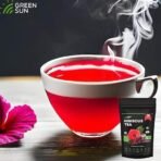 Green Sun Hibiscus Tea 30 Bags Pack with Health Benefits which may help in Weight Management, Liver, Lower Blood Pressure and Colestrol, Digestion and Menstrual - Fast Shipping to USA & Canada - Image 5