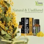Holy Natural Helichrysum Essential Oil 15ml (with Dropper Plug), Undiluted Therapeutic Grade, Best For Stretch Marks, Scars, Clear Breathing & Burns. - Image 4
