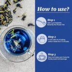 Neuherbs Butterfly Pea Flower Tea 30g (Pack of 1) Herbal Loose Leaf Tea To Promote Skin Health |100% Clean, Natural & Pure | Rich In Antioxidant | Caffeine Free Tea - Fast UK Delivery - Image 6