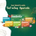 Medimix Ayurvedic Skinfit Pack - 125 g | Pack of 6 unique Soaps | Skin Protection | Glowing Skin | Soft Skin | Radiant Skin | Cool Skin | Ayurvedic Soap | Paraben Free | Vegan - Fast UK Delivery - Image 7