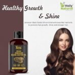 Holy Natural - The Wonder of World Organic Jamaican Black Castor Oil For Hair, Eyelash, Eyebrow & Skin, Cold Pressed, 100ml - Fast UK Delivery - Image 7