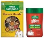 Tata Sampann Hing (Bandhani Hing), Recommended by Chef Sanjeev Kapoor, Compounded Asafoetida, 50g & Tata Sampann Garam Masala with Natural Oils, Crafted by Chef Sanjeev Kapoor, 100g - Fast UK Delivery - Image 2