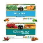 Teacurry Belly Tea & Slimming Tea Combo (1 Month Pack, 60 Tea Bags) - Supports with Flatter Tummy and Overall Weight Management. - 100% Natural - Fast Shipping to USA & Canada - Image 2